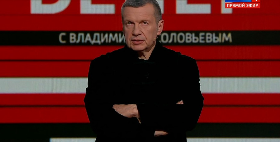 Вечер с Соловьёвым 14 апреля 2024 последний выпуск